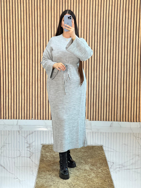 Robe manche large Avec ceinture&nbsp;