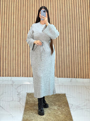 Robe manche large Avec ceinture&nbsp;