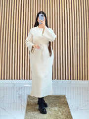 Robe manche large Avec ceinture&nbsp;