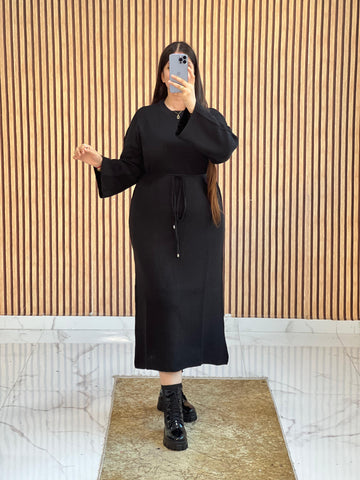 Robe manche large Avec ceinture&nbsp;