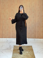 Robe manche large Avec ceinture&nbsp;