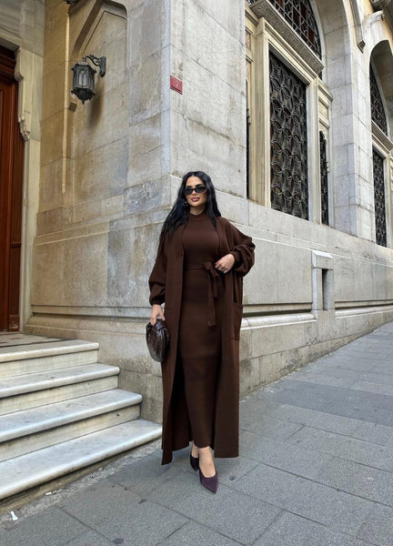 Ensemble Robe et cardigan