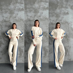 Ensemble duo détaillé de jeans