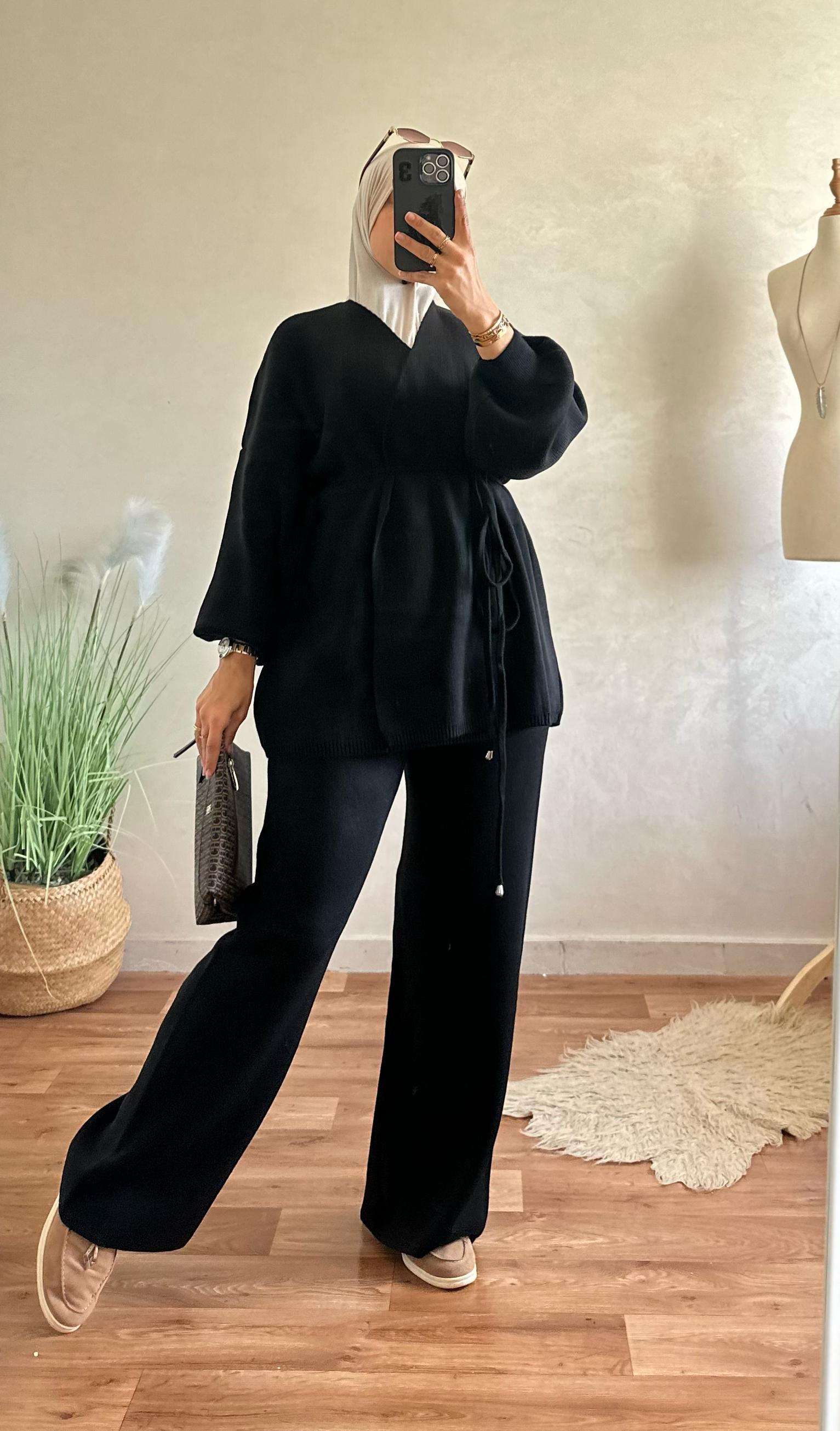 Ensemble Pantalon cumono avec cienture