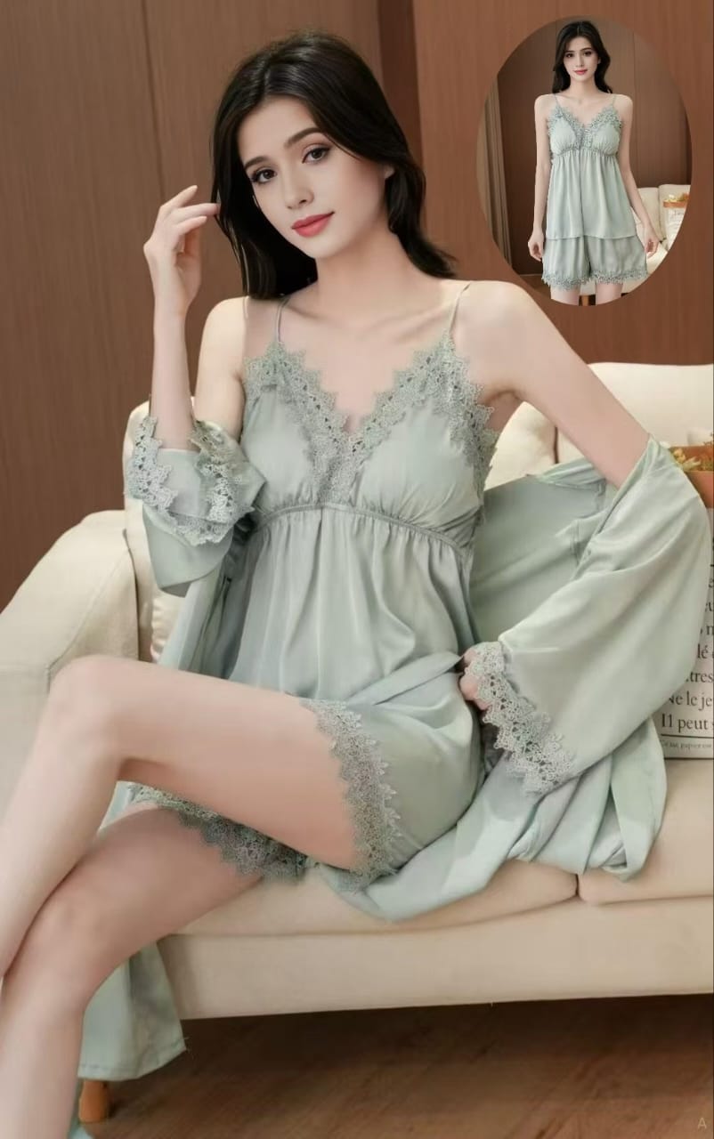 Chemise de nuit 3 pcs