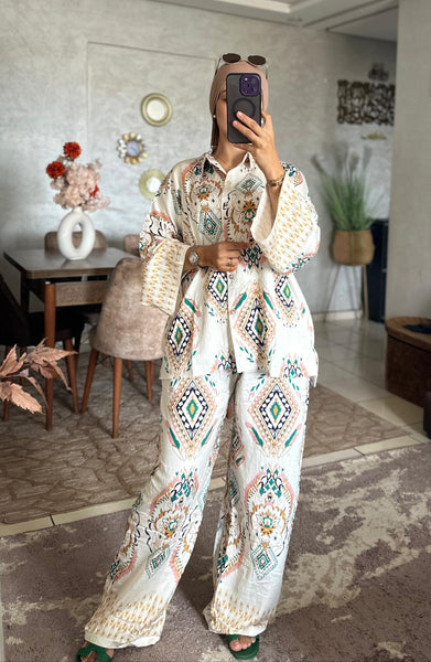 Ensemble 2pcs en lin