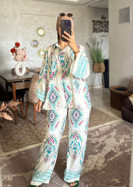 Ensemble 2pcs en lin