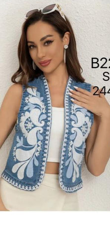 Gilet en jeans