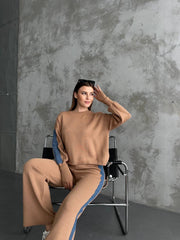 Ensemble duo détaillé de jeans