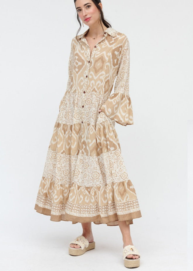 Robe longue fluide