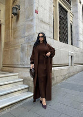 Ensemble Robe et cardigan