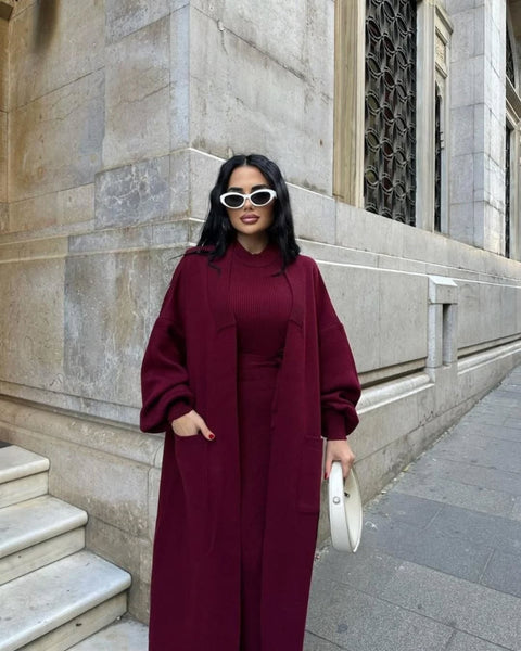 Ensemble Robe et cardigan