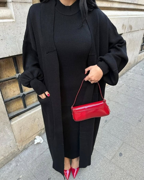 Ensemble Robe et cardigan